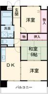 スクエア・ヴィレッジの間取り画像