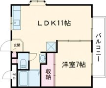 サンコーポ小町通Aの間取り画像