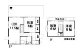 鴨宮戸建ての間取り画像