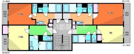 Fille Flats 坂戸末広町（仮）の間取り画像
