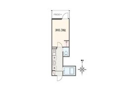 MELLAS入間市Ⅳの間取り画像
