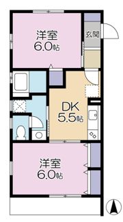 アルメリア中野の間取り画像