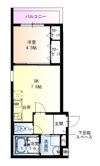 フジパレス和歌山元寺町Ⅰ番館の間取り画像