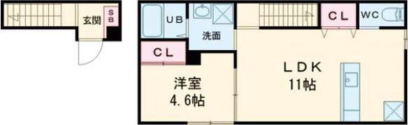 N-MAISON井辺の間取り画像