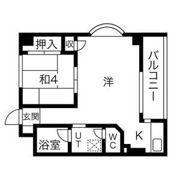 シャロン本厚木の間取り画像
