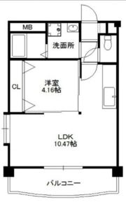 グランディールTUBASAの間取り画像