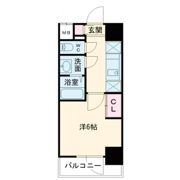 エスリードレジデンス大阪福島フロントの間取り画像