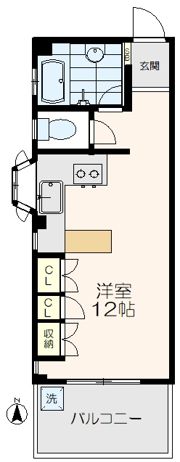 メゾン豊玉の間取り画像