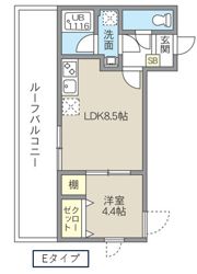 レピュア池袋本町レジデンスの間取り画像