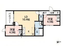 STELLA VITA石津（ステラヴィータ）の間取り画像