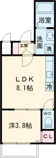 センショウトラストⅡの間取り画像