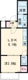 センショウトラストⅡの間取り画像