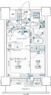 デュオステージ海老名Ⅱの間取り画像