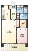 エイトレジデンス筑後野町の間取り画像