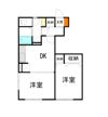 サンブライトA棟の間取り画像