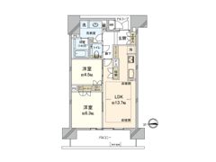 グランドメゾン大阪上本町の間取り画像