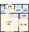 サンハイツ芝辻の間取り画像