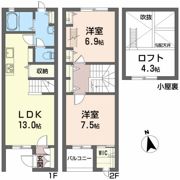 グランプラス Mの間取り画像