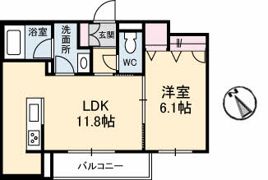 シャーメゾン エリゼの間取り画像