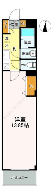 ロイヤルハウスの間取り画像