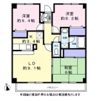 パルティール二俣川の間取り画像