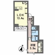 レフィアント立町の間取り画像