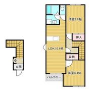 GreenTownⅡの間取り画像