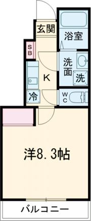 Cheers Bの間取り画像