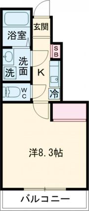 Cheers Bの間取り画像