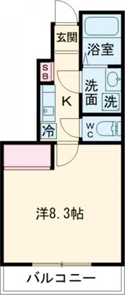 Cheers Bの間取り画像