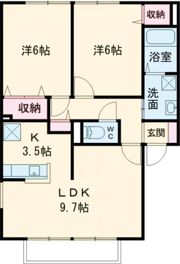 ボヌールの間取り画像