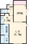 リアンジュの間取り画像