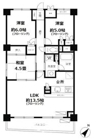 ガーデンコート洋光台の間取り画像