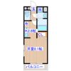 アヴァンティ コウの間取り画像