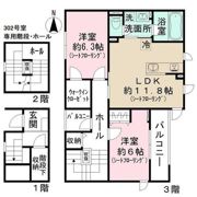 トリア・ブルナの間取り画像