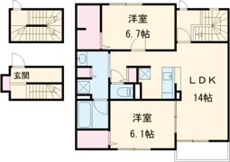 仮称)寅林様マンションの間取り画像