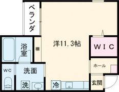 シュトラーセ幸町の間取り画像