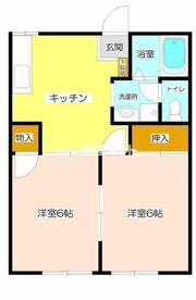 行田ハイツE棟の間取り画像