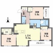 ザ プレンドールの間取り画像