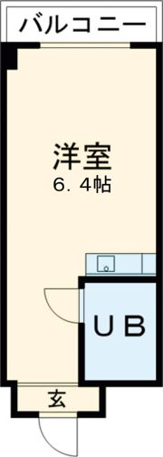アパートメント泉佐野の間取り画像