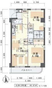 オンディーヌの間取り画像