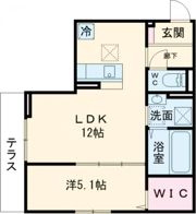 ヴァン・クレールの間取り画像