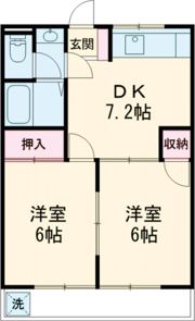 トーシンハイツ向山の間取り画像