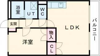 コスモハイツの間取り画像