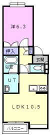 フォリア舞の間取り画像