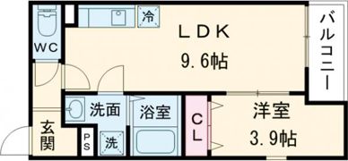 REGIES川西能勢口の間取り画像