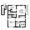 クレスト桜の間取り画像