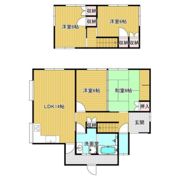 花見東7丁目戸建の間取り画像