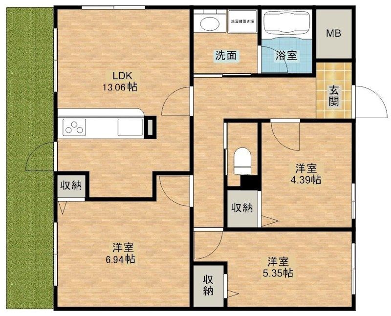 間取図