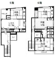 シェラトン八ツ寺の間取り画像
